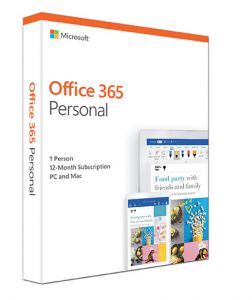 Off 365 Personal English APAC EM Subscr 1YR Medialess P2