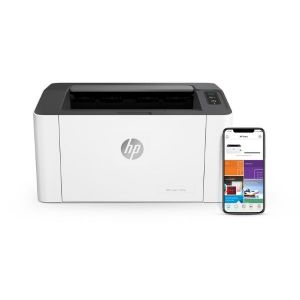 Máy in laser đen trắng HP Laser 107W (4ZB78A) - Wifi