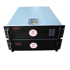 Bộ lưu điện Santak C6K LCD - Tower, White 6kVA   5.4kW - ( Có option mở rộng để kết